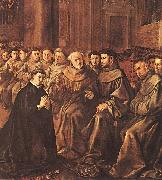 HERRERA, Francisco de, the Elder, St Bonaventure Joins the Franciscan Order g